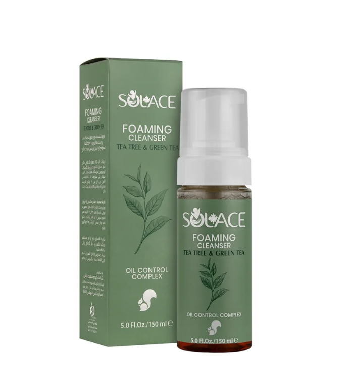 فوم شستشوی صورت مناسب پوست چرب و مختلط سولس